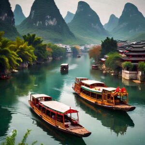 Li River and Guilin in China