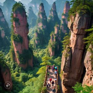 Zhangjiajie National Forest Park in China: